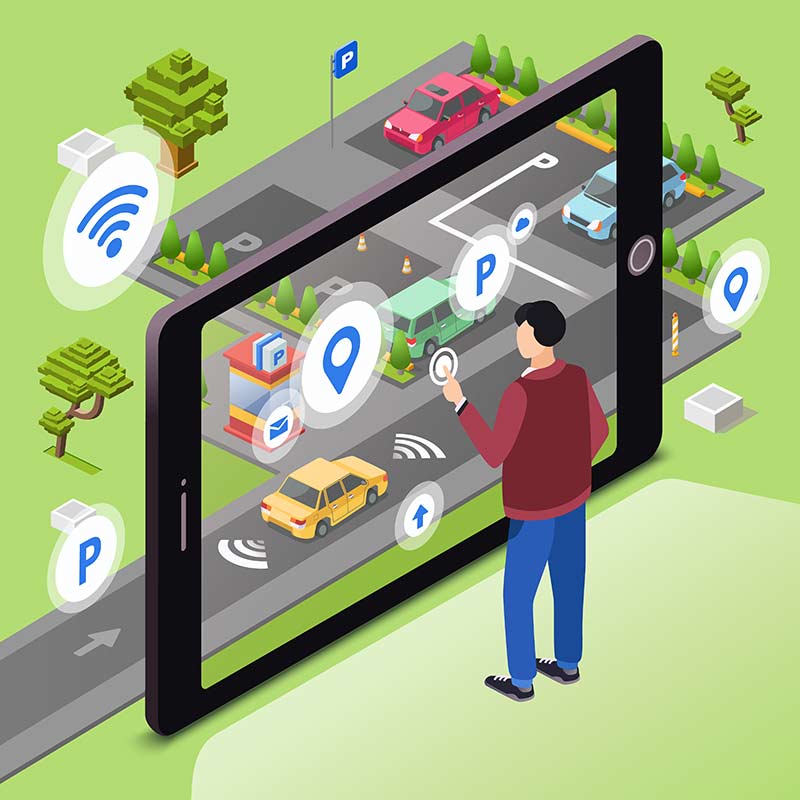 online car parking system